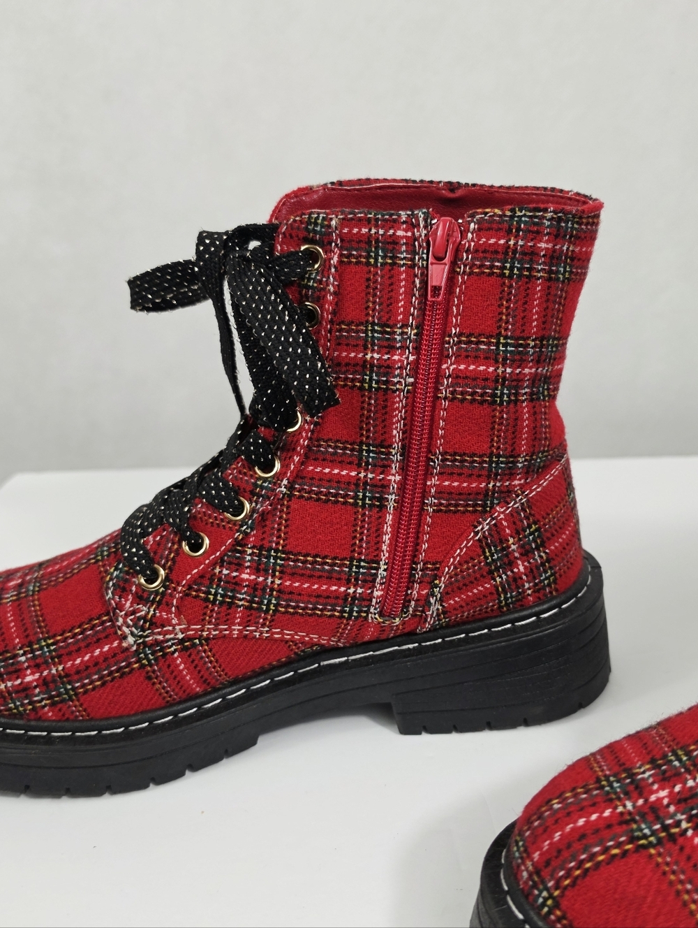 New Sugar Kaedy Combat Boots - Picture 5 of 7